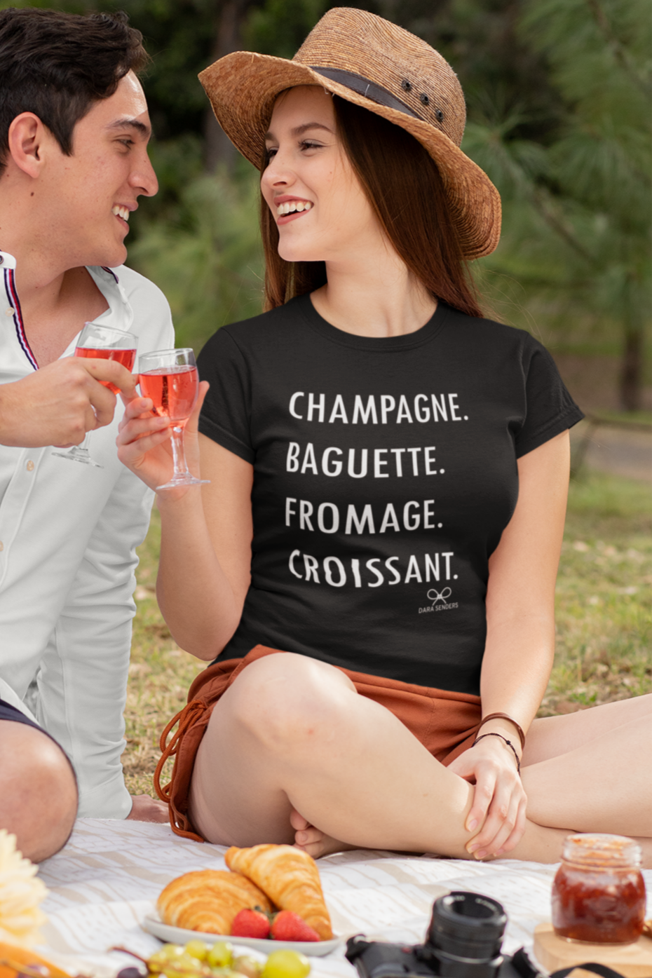 GOURMET LOVE T-SHIRT - NEWS 12 EXCLUSIVE - Champagne