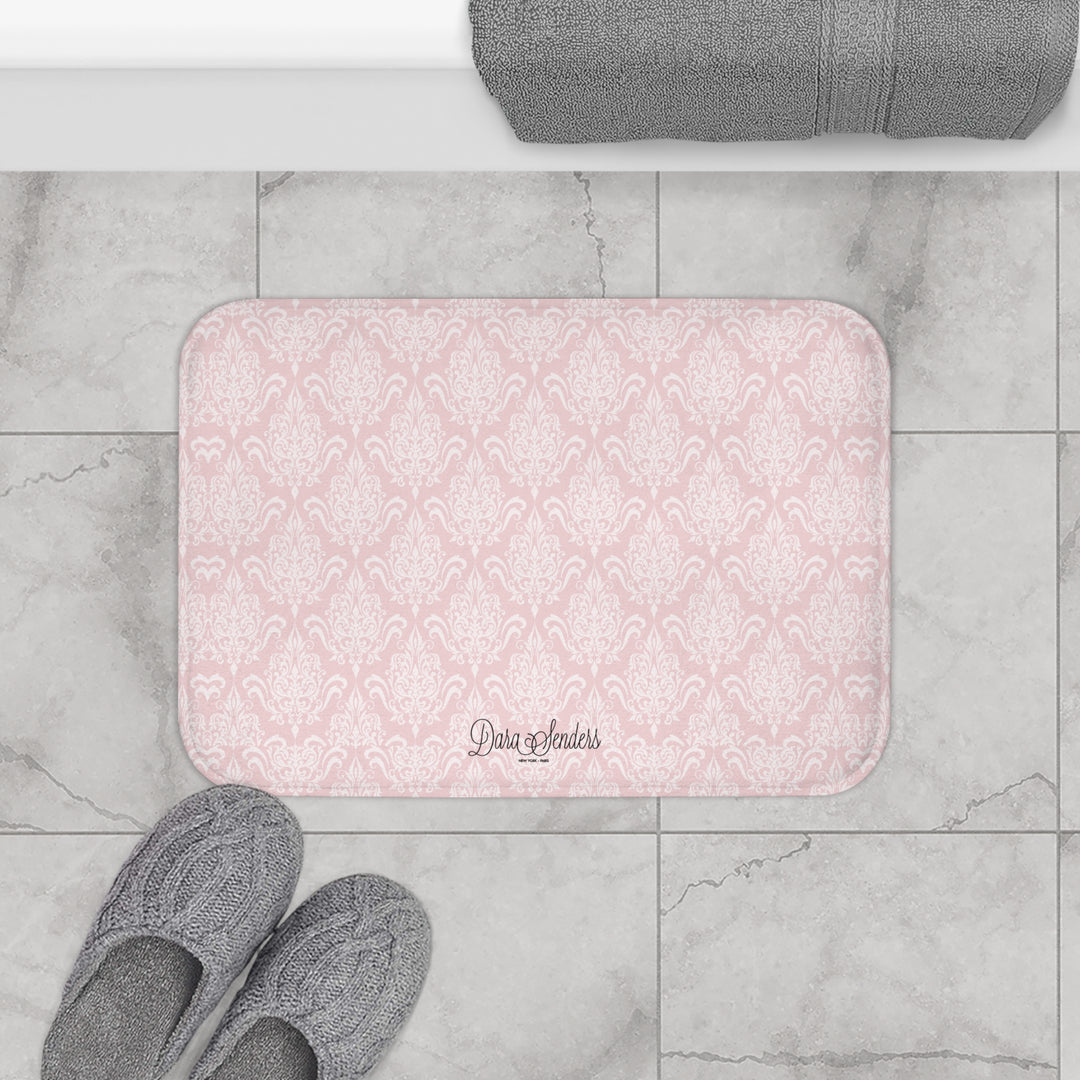 Damask Bath Mat