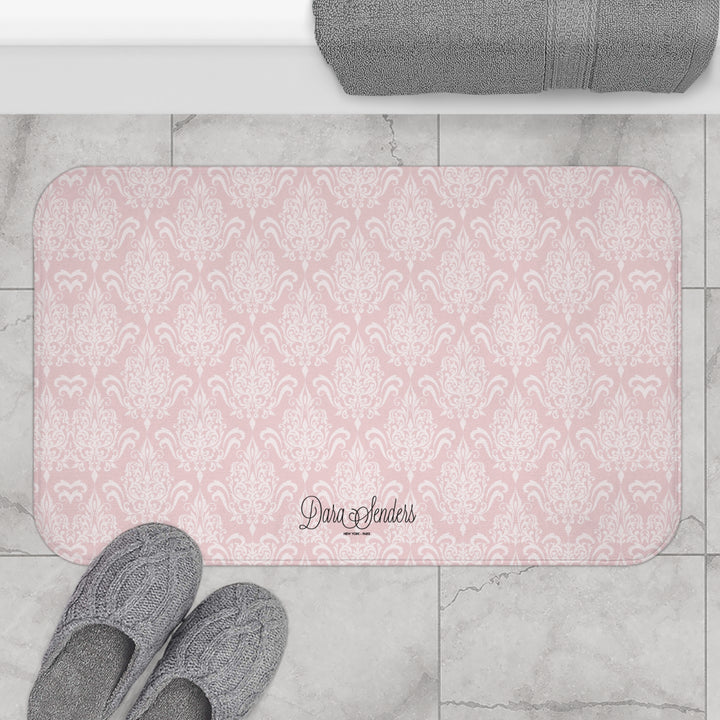 Damask Bath Mat