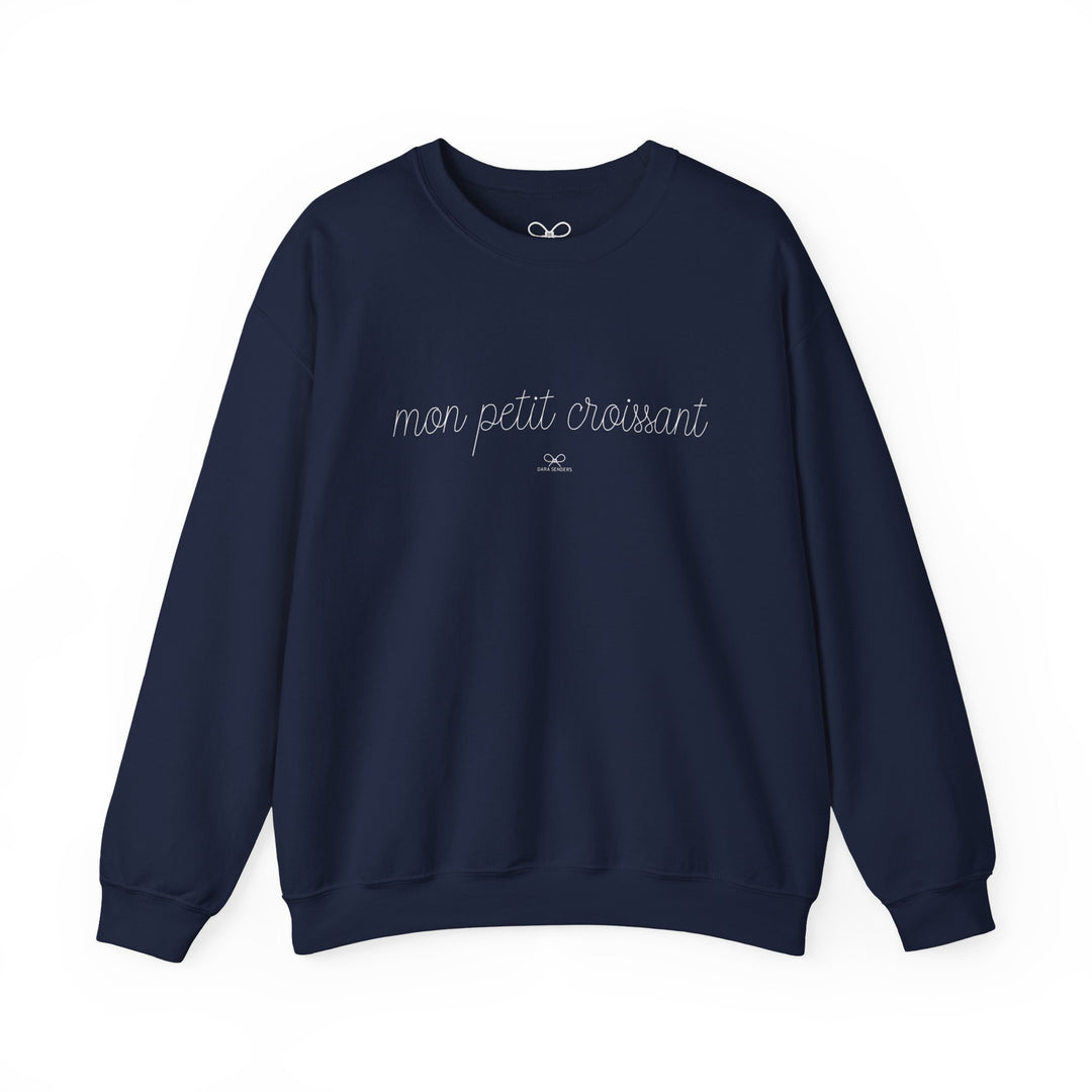 MON PETIT CROISSANT Crewneck Sweatshirt