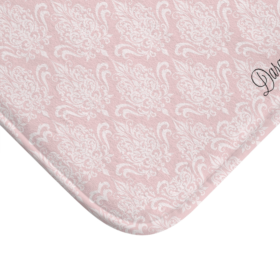 Damask Bath Mat