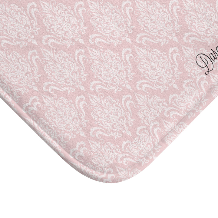 Damask Bath Mat