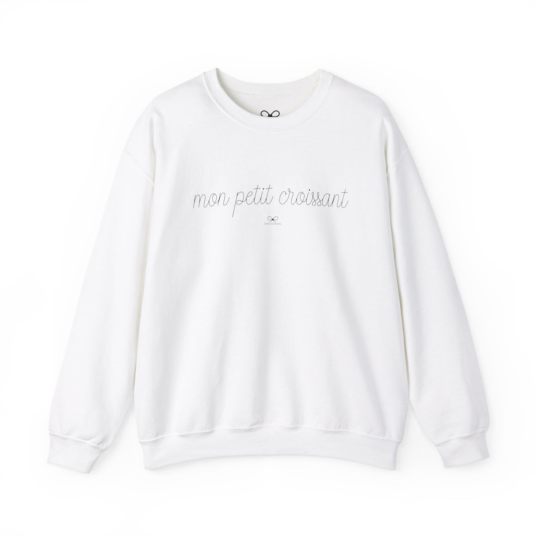 MON PETIT CROISSANT Crewneck Sweatshirt