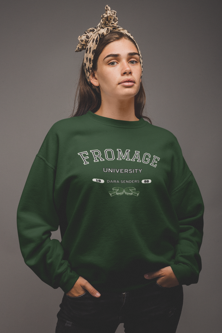 FROMAGE UNIVERSITY SWEATSHIRT