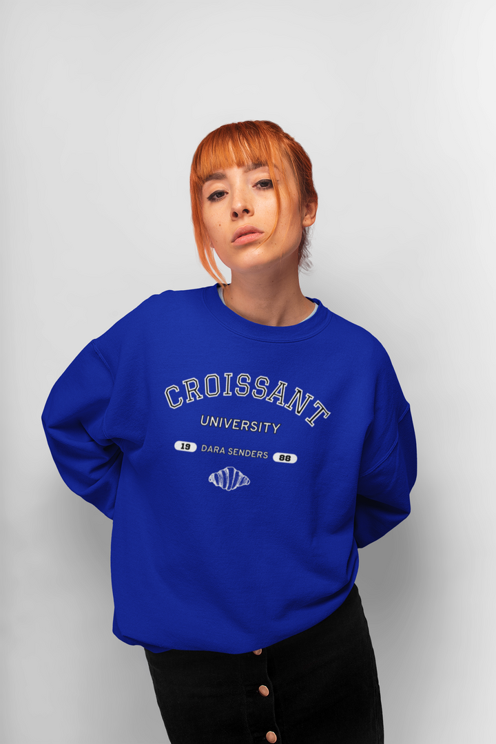 CROISSANT UNIVERSITY SWEATSHIRT