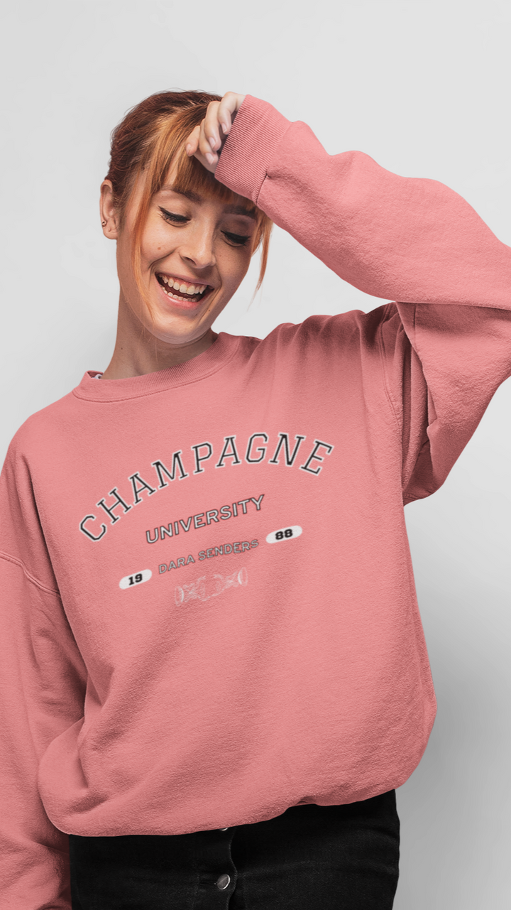 CHAMPAGN CREWNECK SWEATSHIRT