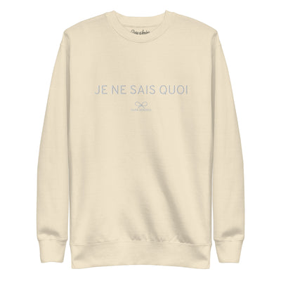 JE NE SAIS QUOI | EMBROIDERED PULLOVER | BLOCKPRINT