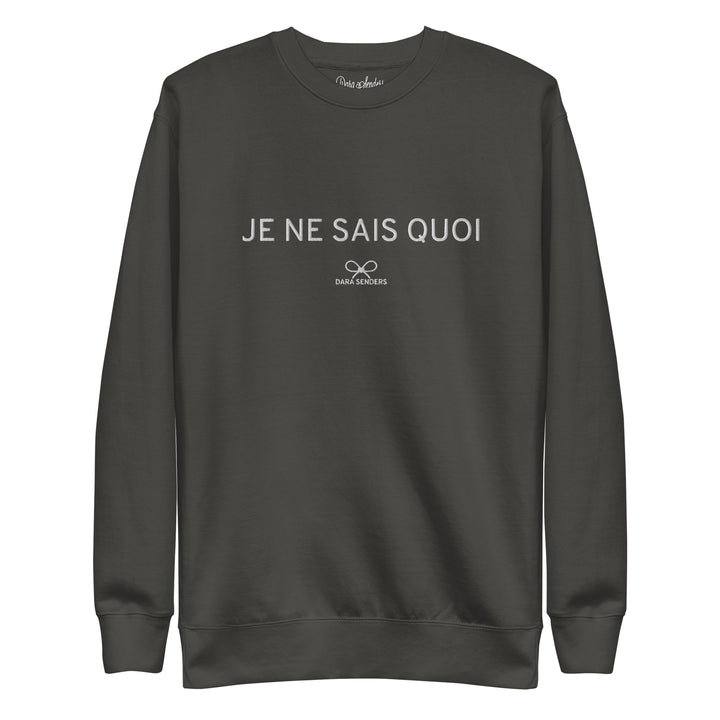 JE NE SAIS QUOI | EMBROIDERED PULLOVER | BLOCKPRINT