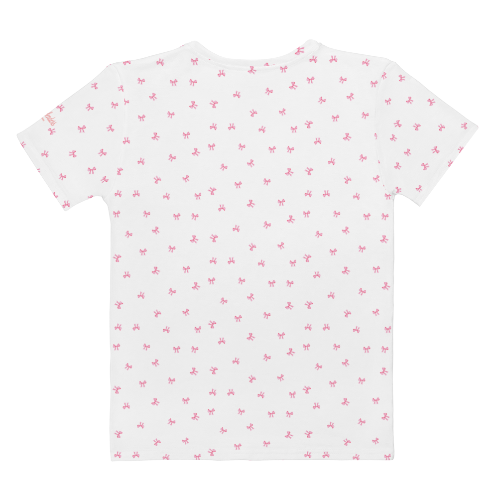 PETIT BOW T-SHIRT • WHITE