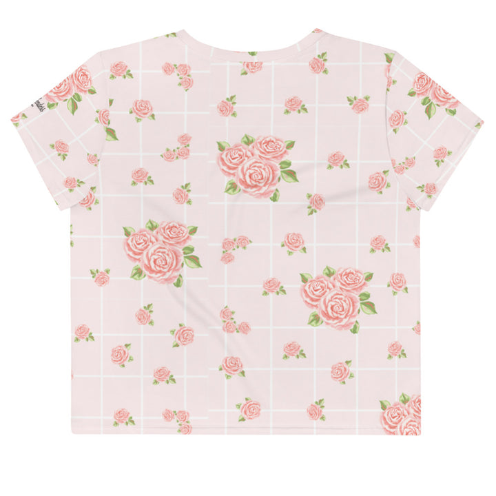 LA VIE ROSE CROP T-SHIRT