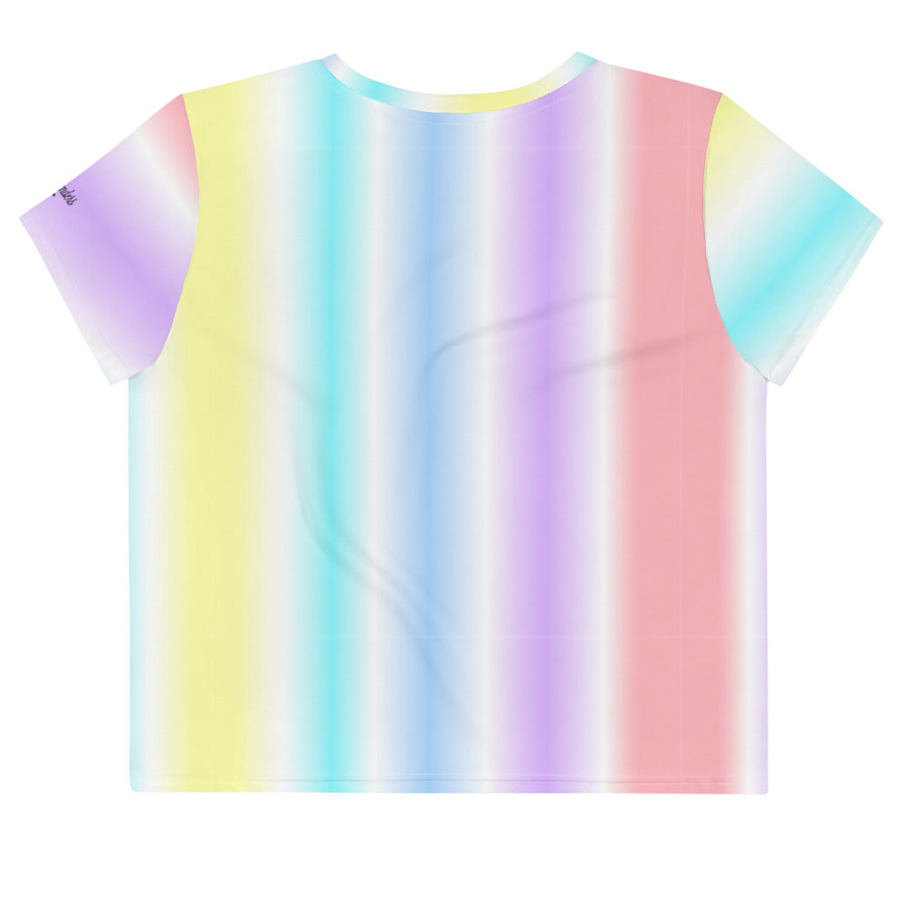 BONBON STRIPE CROP T-SHIRT