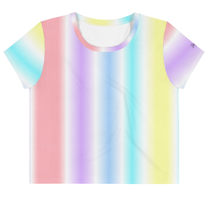 BONBON STRIPE CROP T-SHIRT