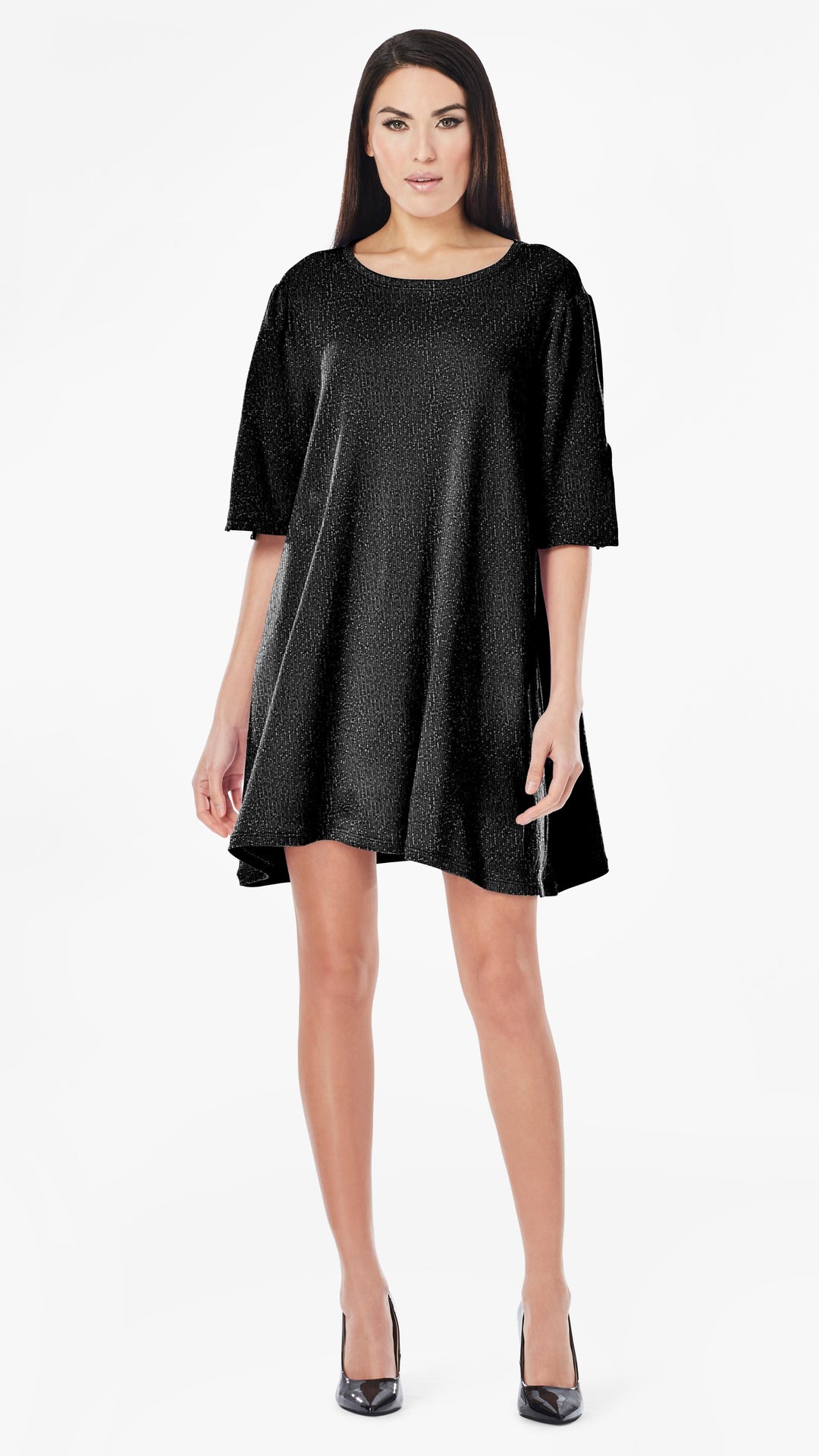 ANNIE SEQUIN T-SHIRT DRESS