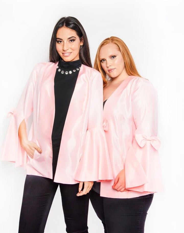 ANDIE BLAZER SATIN