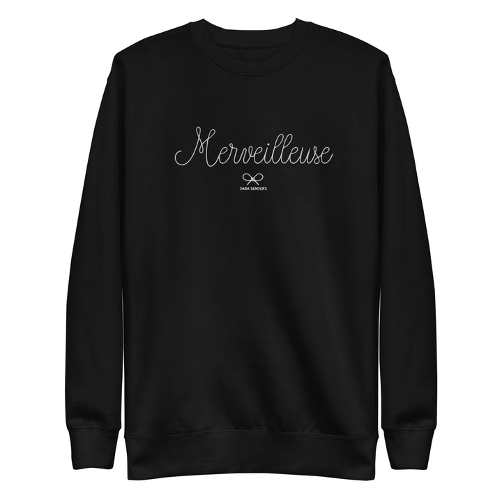 MARVELOUS SWEATSHIRT - EMBROIDERED PULLOVER