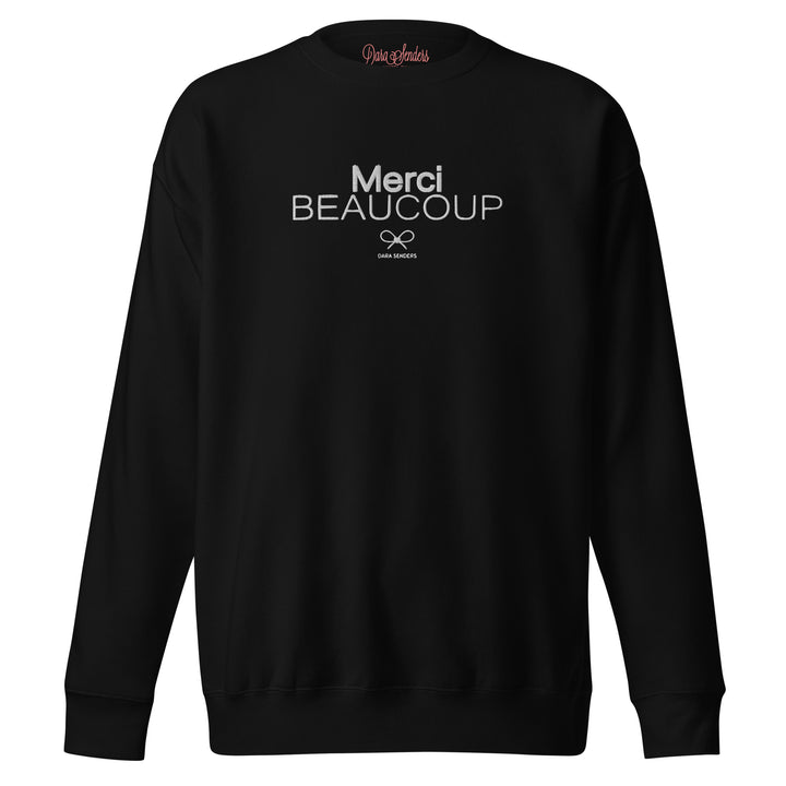 MERCI BEAUCOUP • EMBROIDERED PULLOVER