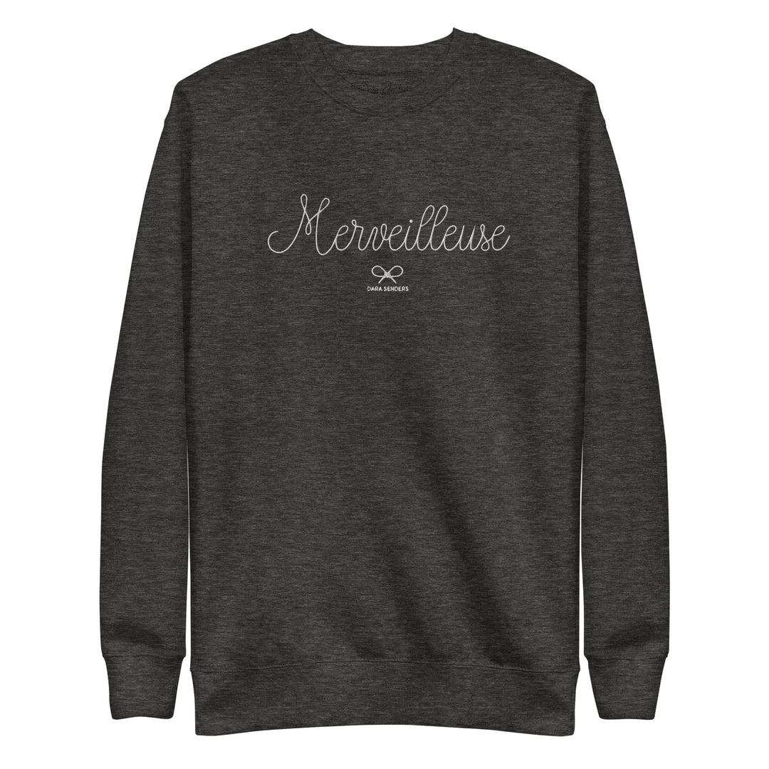 MARVELOUS SWEATSHIRT - EMBROIDERED PULLOVER