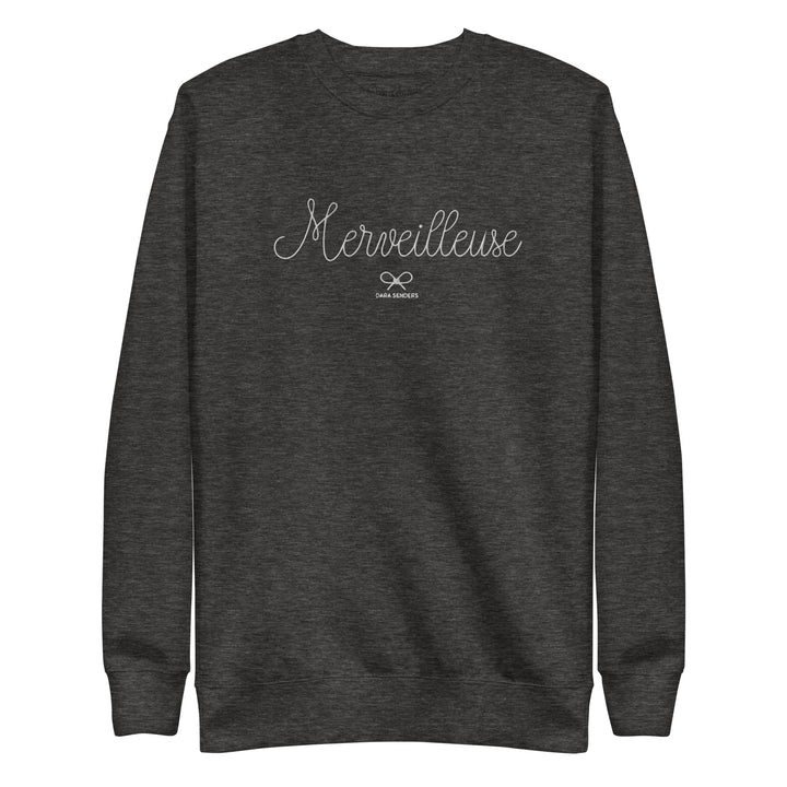 MARVELOUS SWEATSHIRT - EMBROIDERED PULLOVER