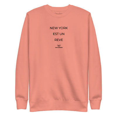 NEW YORK IS A DREAM • EMBROIDERED PULLOVER
