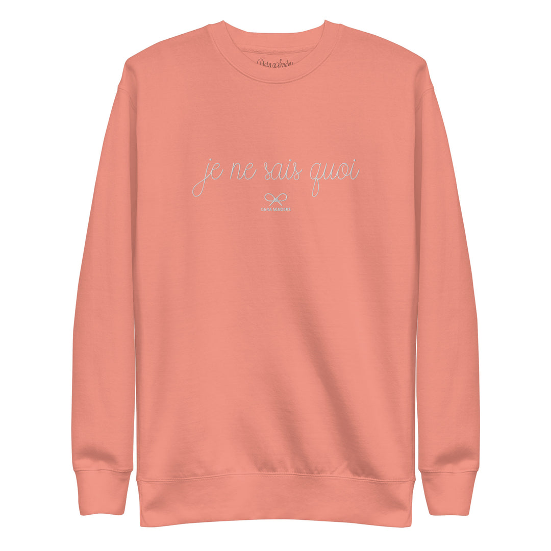 JE NE SAIS QUOI • EMBROIDERED PULLOVER