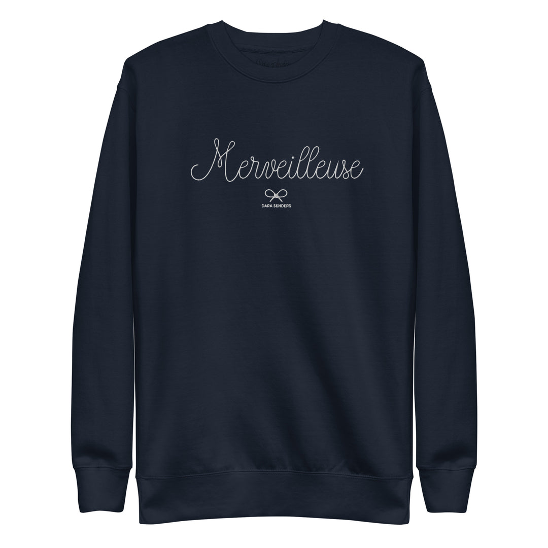 MARVELOUS SWEATSHIRT - EMBROIDERED PULLOVER