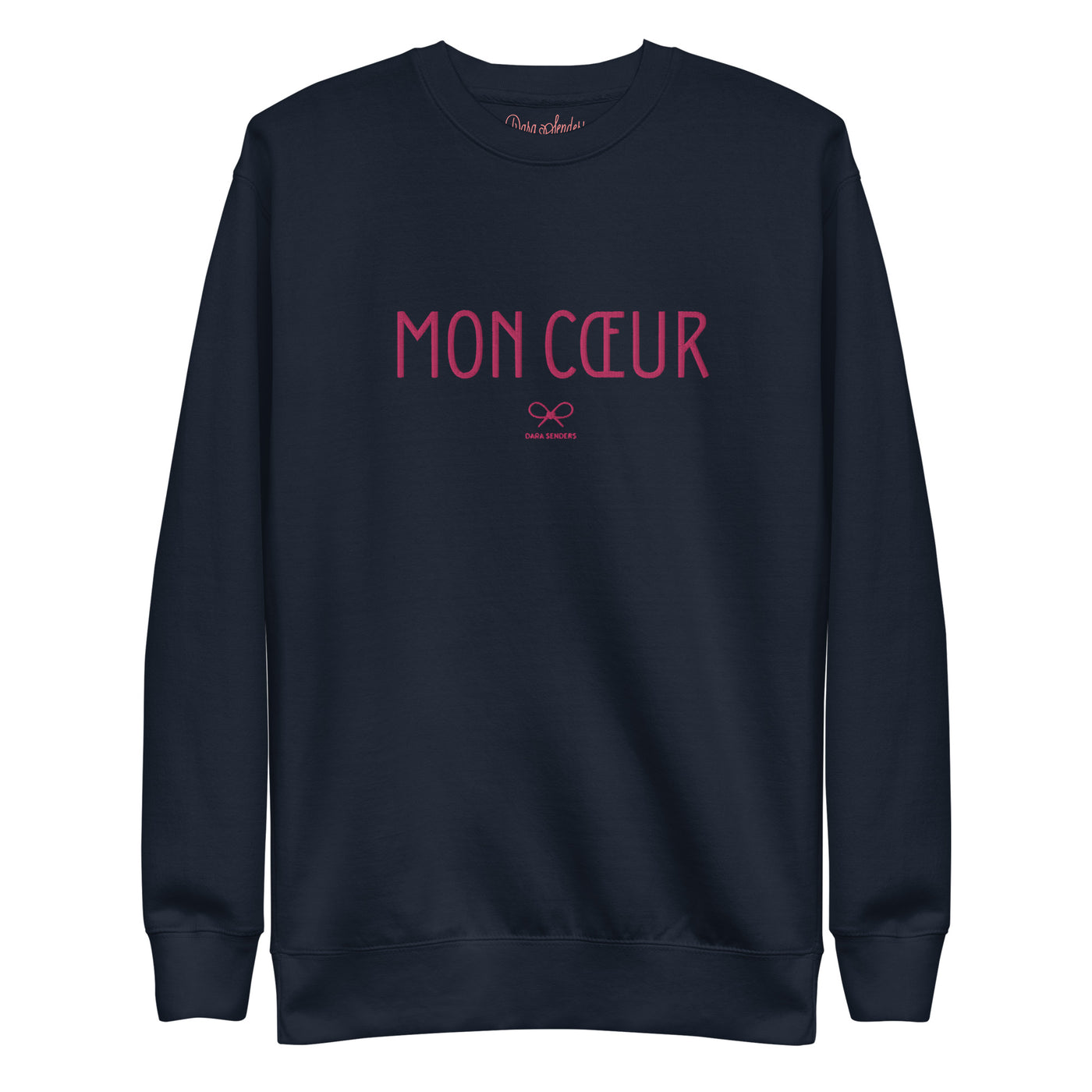 MON COEUR • EMBROIDERED PULLOVER