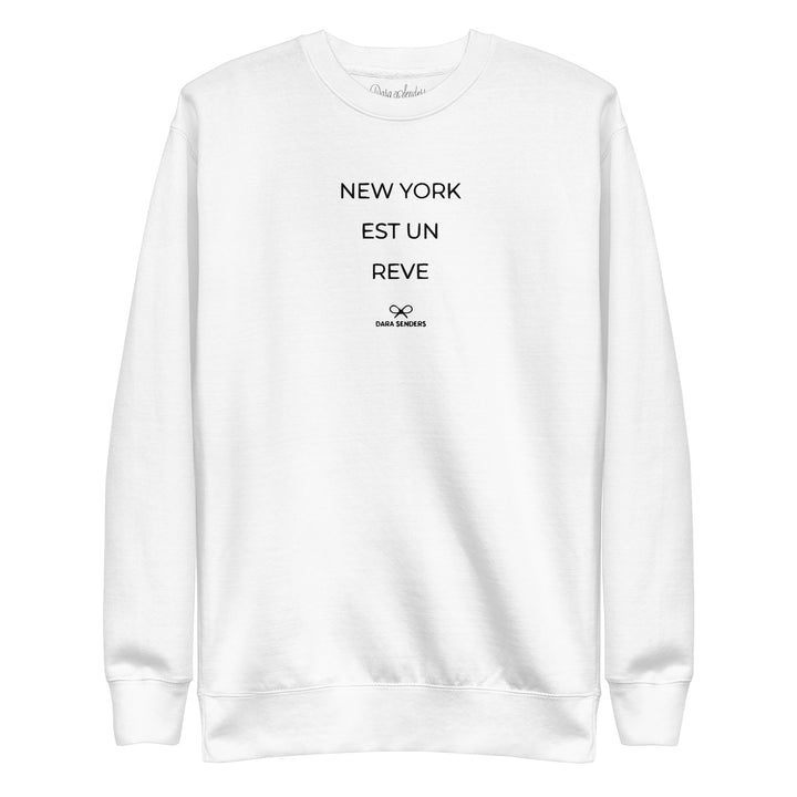 NEW YORK IS A DREAM • EMBROIDERED PULLOVER