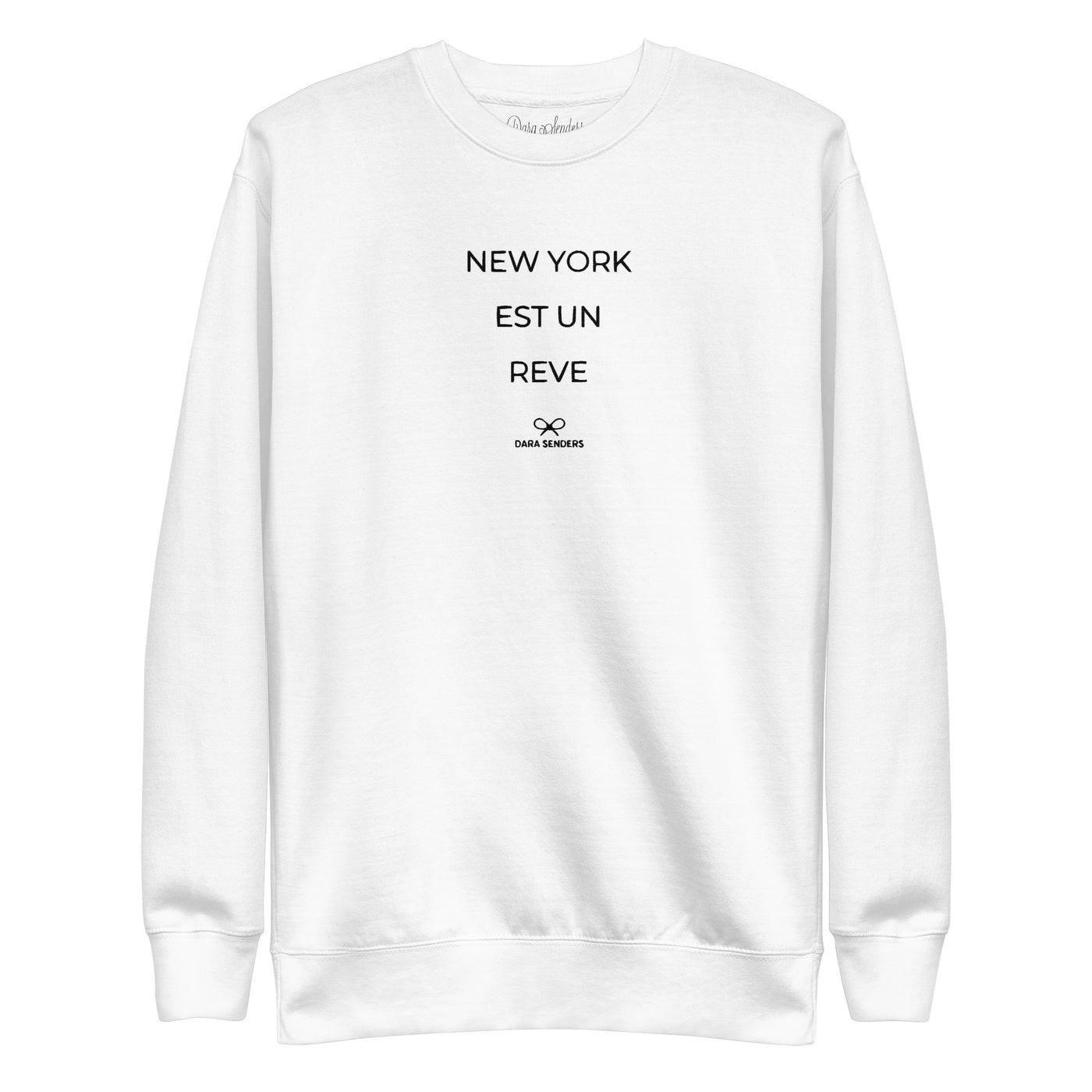 NEW YORK IS A DREAM • EMBROIDERED PULLOVER