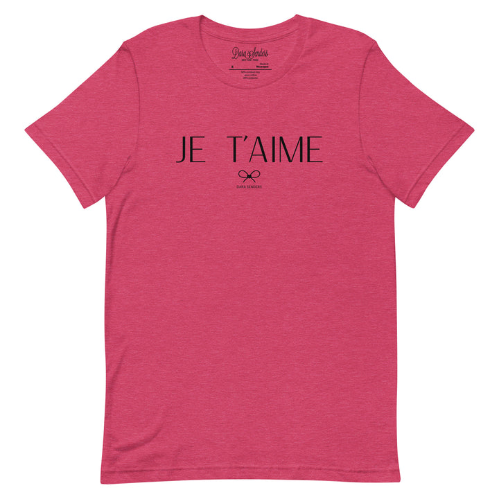 JE T'AIME T-SHIRT