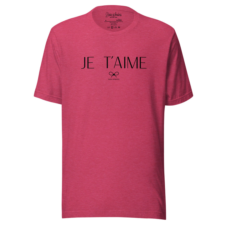 JE T'AIME T-SHIRT