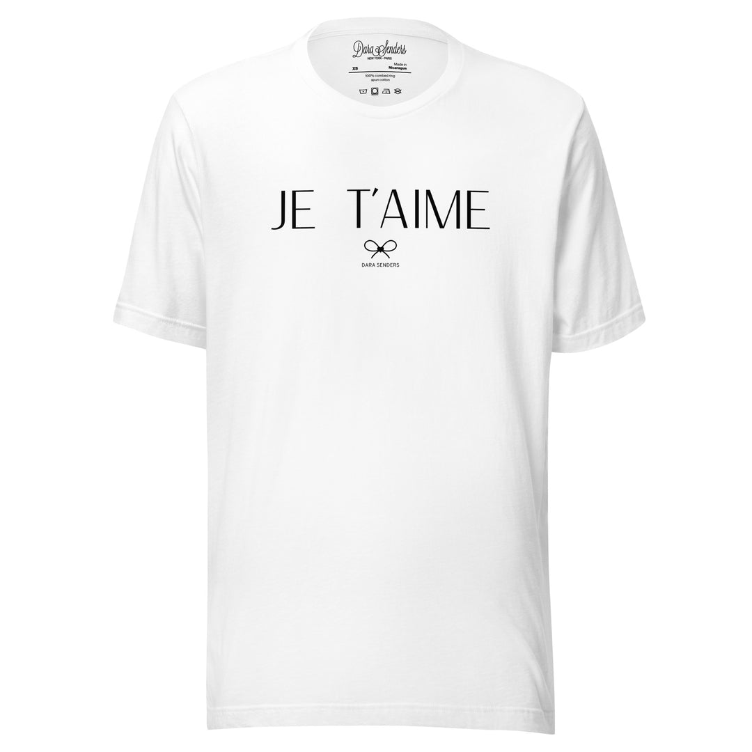 JE T'AIME T-SHIRT