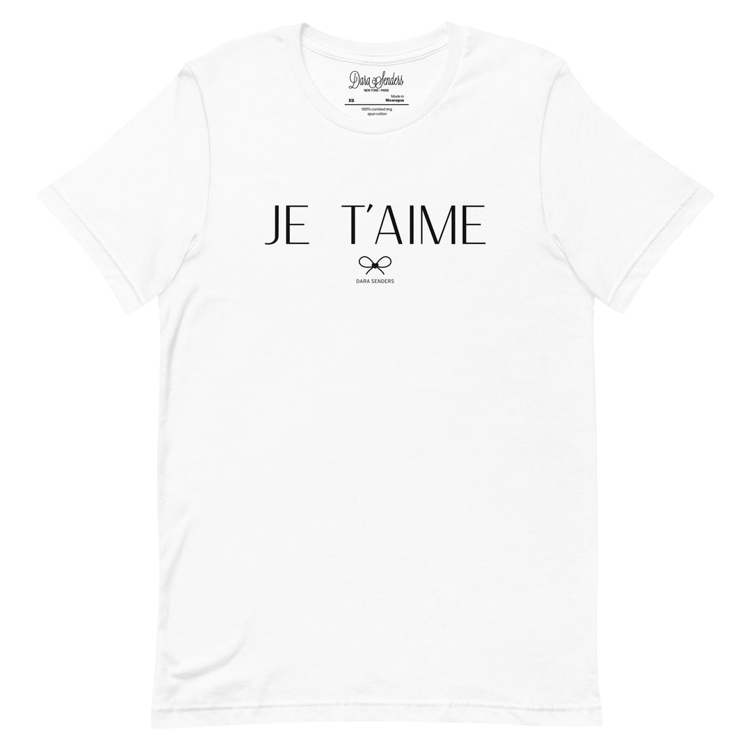 JE T'AIME T-SHIRT