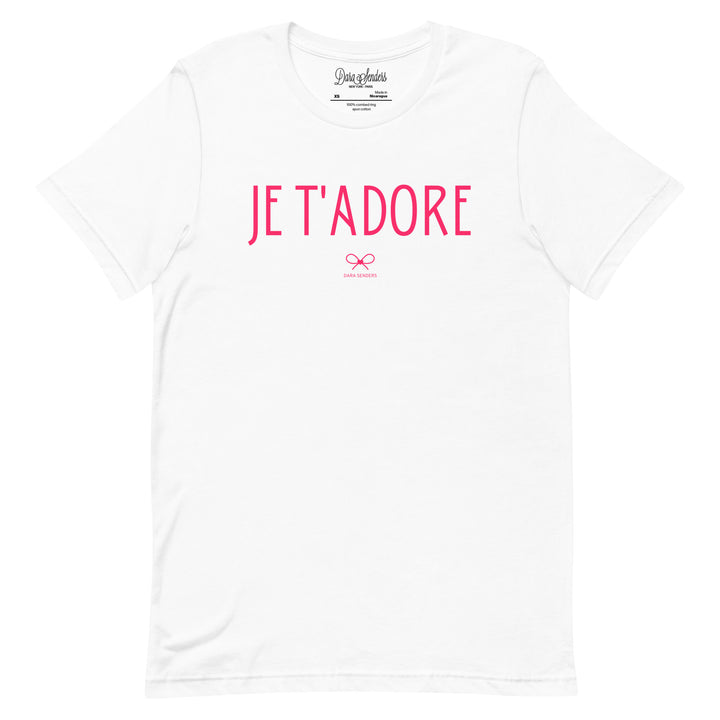 JE T'ADORE T-SHIRT